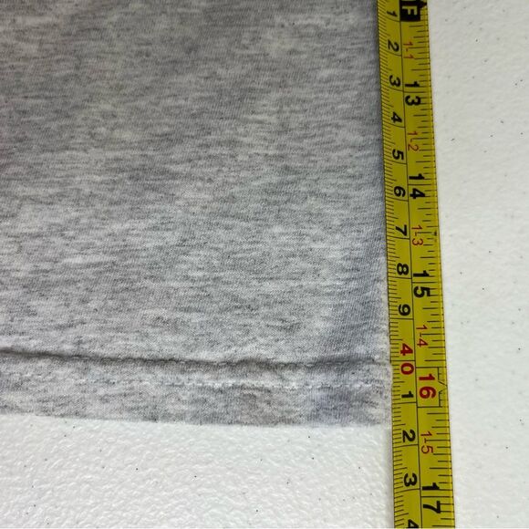 Fruit of the Loom Camper Queen Heather Gray Crew Neck Short Sleeve Tee Women XL - Picture 10 of 12